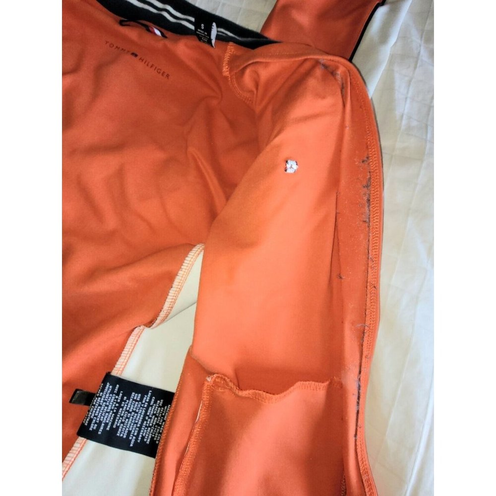 Tommy Hilfiger Jacket, Small, Orange and White - Picture 14 of 14